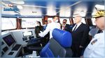 رئيس الجمهورية يؤدي زيارة إلى القاعدة البحرية ببنزرت