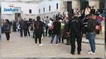 وقفة احتجاجية بالمحكمة الابتدائية بتونس 