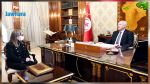 لقاء بين رئيس الجمهورية و رئيسة الحكومة