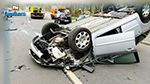 مدنين: وفاة شخصين و إصابة آخر اثر انقلاب سيارة ليبية‎‎