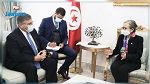 رئيسة الحكومة تستقبل السفير الأمريكي بتونس 