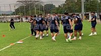 الحصة التدريبية للمنتخب الوطني في ملعب ليمبي
