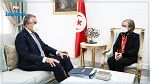 رئيسة الحكومة تلتقي رئيس منظمة