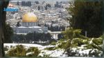 تساقط كثيف للثلوج في القدس المحتلة (فيديو)