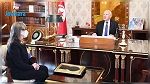 رئيس الجمهورية يلتقي رئيسة الحكومة