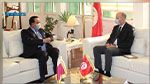 وزير الفلاحة يلتقي سفير قطر بتونس