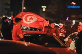 احتفالات الجماهير بتأهل المنتخب التونسي لمونديال2022