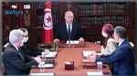 رئيس الجمهورية يجتمع برئيسة الحكومة ووزراء الداخلية والدفاع والعدل (فيديو)