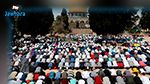 المسجد الاقصى : الاف المصلين يؤدون صلاة الجمعة الأولى من رمضان