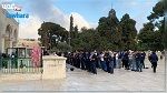 دامت ساعات.. عشرات الفلسطينيين يؤدون أطول صلاة ضحى لمنع المستوطنين من المرور الى الأقصى