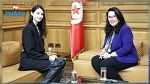 وزيرة الثقافة تستقبل عارضة الأزياء مريم بوقديدة