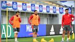 دورة اليابان الدولية : المنتخب الوطني يجري تدريبه الأول في أوزاكا
