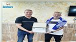 نجم مقرة الجزائري يكرم المدرب لسعد معمر