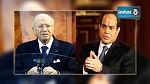 السيسي يعزي السبسي ويدعوه لزيارة مصر
