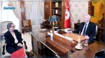 رئيس الجمهورية يلتقي رئيسة الحكومة 
