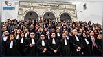 القضاة ينفذون يوم غضب أمام المحكمة الإبتدائية بتونس