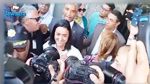  استقبال باهر للبطلة أنس جابر في مطار تونس قرطاج اليوم 