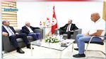 لقاء بين رئيس الجامعة و وفد من النجم الساحلي 