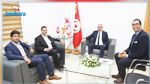 لقاء بين رئيس الجامعة و وفد من الملعب التونسي