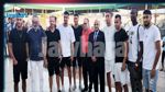 رئيس النادي الصفاقسي يلتقي باللاعبين و الجماهير  (صور)