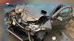 القصرين : قتيلان و 4 جرحى بعد إنحراف سيارة ودهسها حرفاء إحدى المقاهي