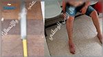 بائع خمر يعتدي بسكين كبيرة الحجم على عون أمن أثناء إيقافه