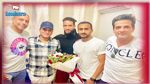 وفد من النجم يزور لاعب امل حمام سوسة حسين الشايب