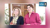 امال كربول تسلم وزارة السياحة الى سلمى اللومي