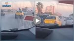 شاب فوق سيارة تاكسي وسط الطريق: مصدر أمني يكشف تفاصيل حادثة سهلول