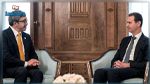 بشار الأسد يستقبل وزير الخارجية الإماراتي