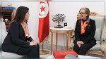 رئيسة الحكومة تستقبل القائمة بأعمال سفارة الولايات المتحدة بتونس
