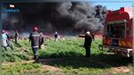القصرين: حريق في ضيعة فلاحية يأتي على 400 شجرة تفاح
