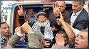 بعد 17 عاما من الأسر.. الافراج عن شيخ الأسرى اللواء فؤاد الشوبكي (فيديو)