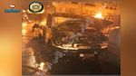 العاصمة: طفل يضرم النار في شاحنة ويلوذ بالفرار 
