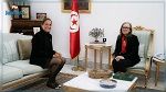 رئيسة الحكومة تتحادث مع مديرة مكتب منظمة العمل الدولية لبلدان المغرب العربي