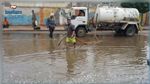 سبيطلة: تواصل عمليات شفط مياه الأمطار وفتح الطرقات