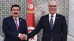 وزير الخارجيّة يتلقي القائم بأعمال سفارة العراق بتونس