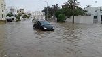 انقطاع حركة المرور بعدد من الطرقات 