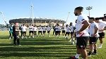 المنتخب الوطني : حصة تدريبية أولى استعدادا لمواجهة غينيا الاستوائية و الجبالي اخر الوافدين