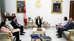 رئيسة الحكومة تستقبل عددًا من الوزراء