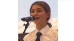 في حفل مدرسي: ابنة ظافر العابدين تغني بصوت ملائكي (فيديو)