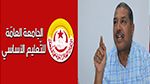 الشابي: 'السنة الدراسية انتهت.. والصيف سيكون ساخنًا بالنسبة للقطاع'