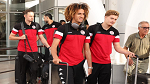 وصول المنتخب الوطني الى القاهرة