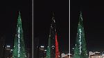 تضامنا مع ضحايا العاصفة 'دانيال': برج خليفة يُضيء بألوان العلم الليبي