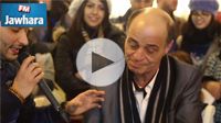 قاسم كافي يتأثر في برنامج