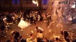 العراق: إيقاف 14 متهما في حريق حفل الزفاف
