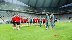 المنتخب يخوض مباراة كوريا الجنوبية لأول مرة باللون الأخضر 