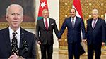 بايدن يلتقي العاهل الأردني والرئيسيْن المصري والفلسطيني