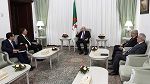 بودربالة يلتقي الرئيس الجزائري عبد المجيد تبون