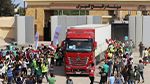 اليوم.. مرور 60 شاحنة مساعدات جديدة عبر معبر رفح